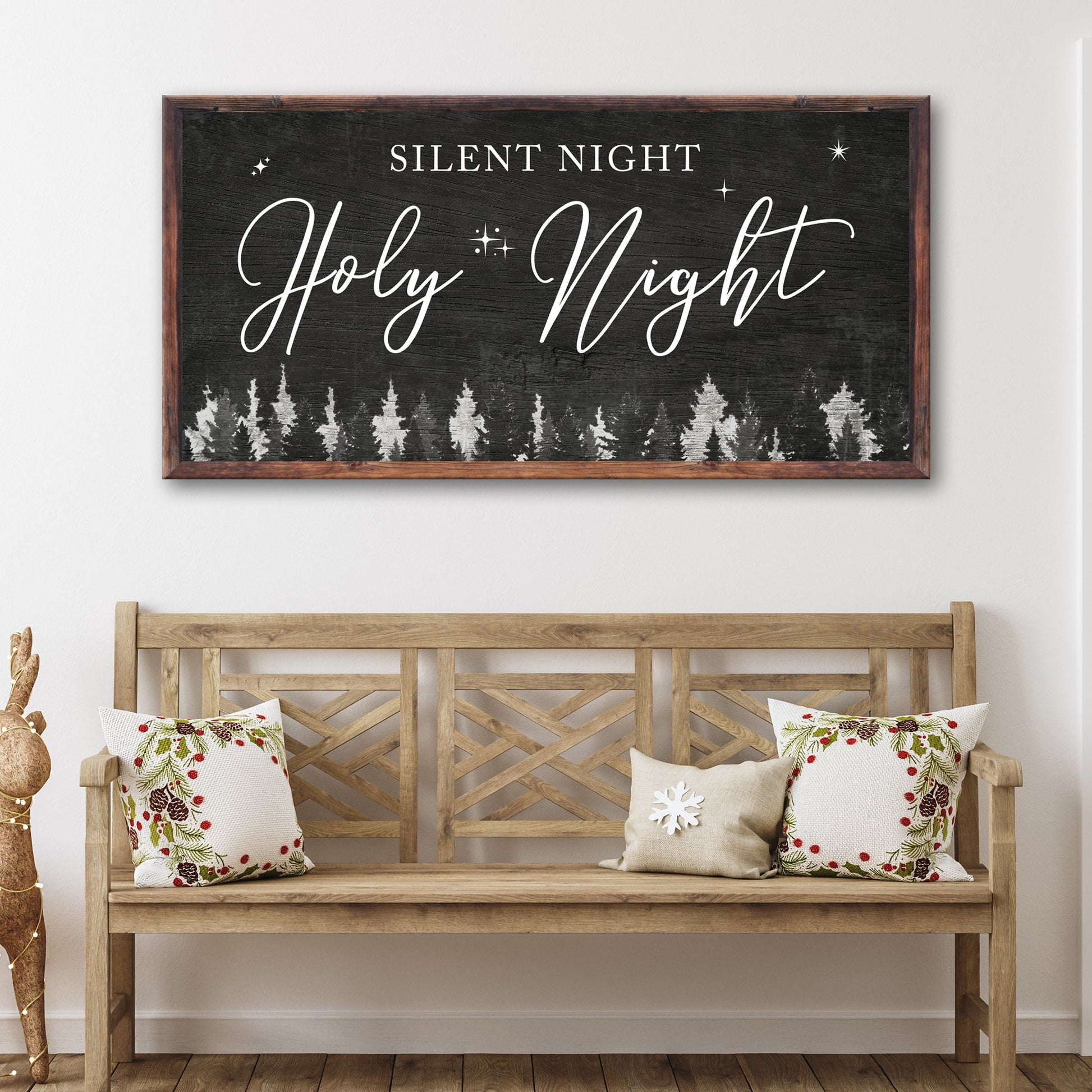 Silent Night Holy Night Sign III