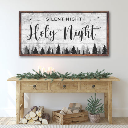 Silent Night Holy Night Sign III