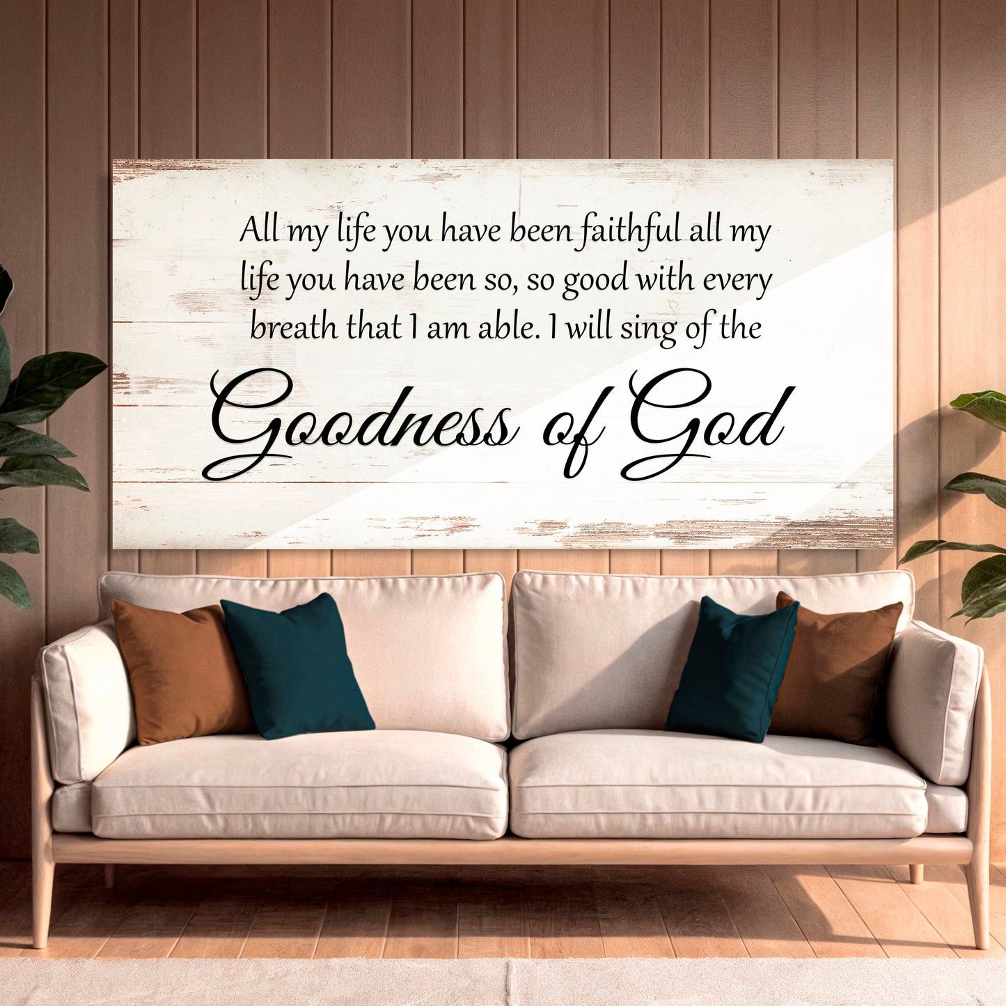 Goodness of God Faith Sign V