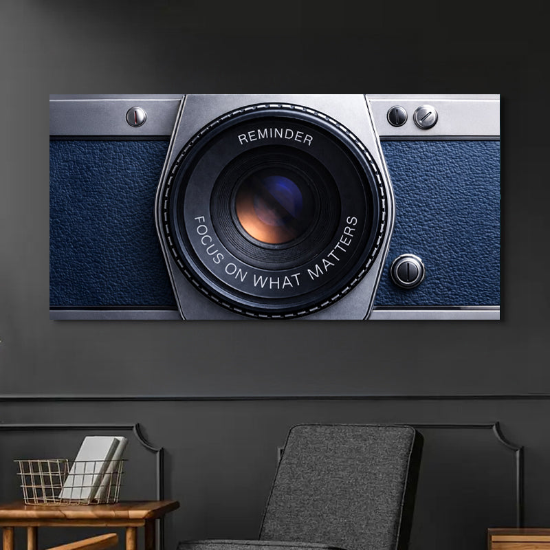 Focus On What Matters Wall Sign II