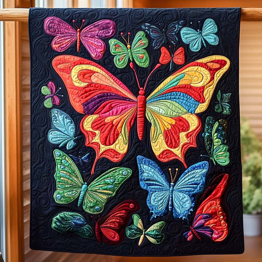 Nature's Dancer Quilted Blanket - Throw (55" x 60")