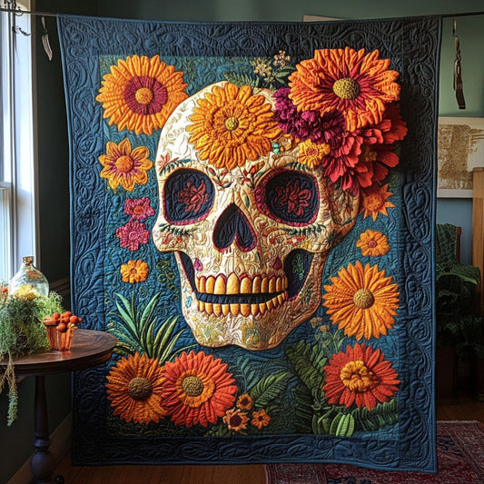 Natures Remains Quilted Blanket - Throw (55" x 60")