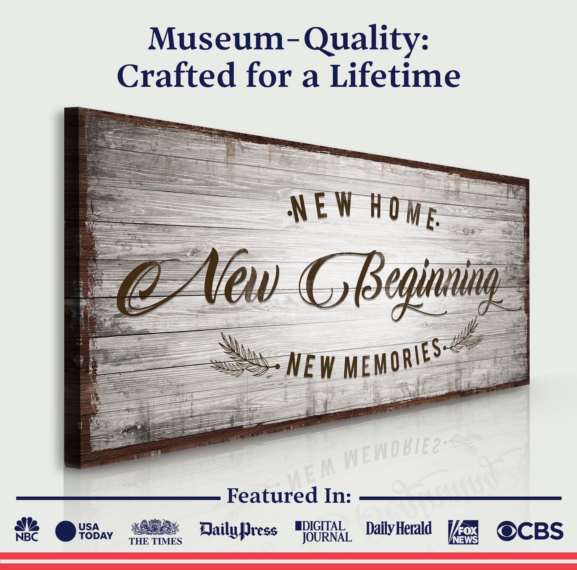 New Home, New Beginning Sign IV