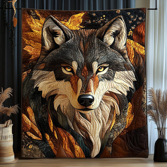 Nightfall Hunter Quilted Blanket - Throw (55" x 60")