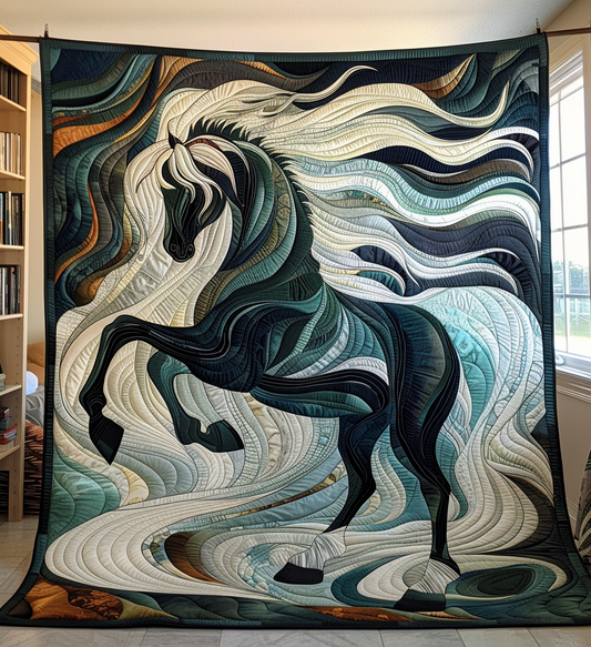 Noble Spirit Quilted Blanket - Throw (55" x 60")