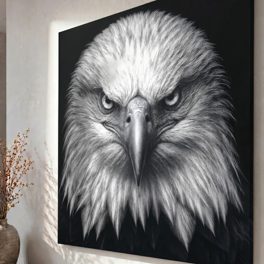 Noir Eagle - canvas