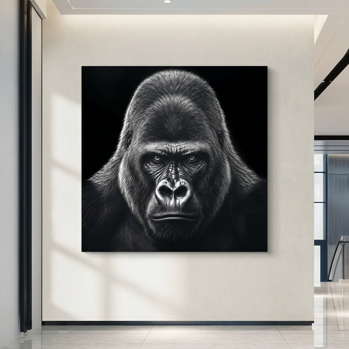 Noir Gorilla - canvas