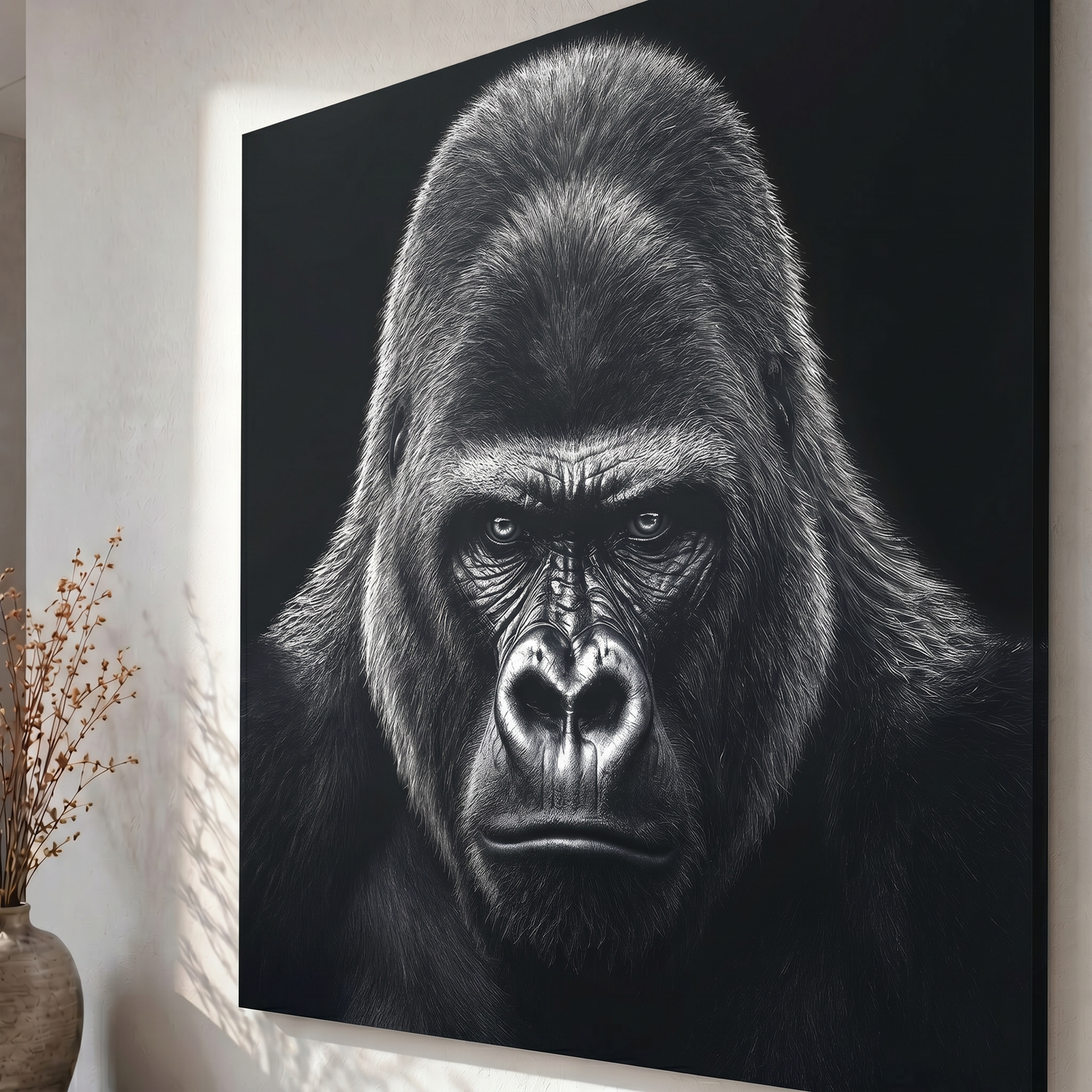 Noir Gorilla - canvas