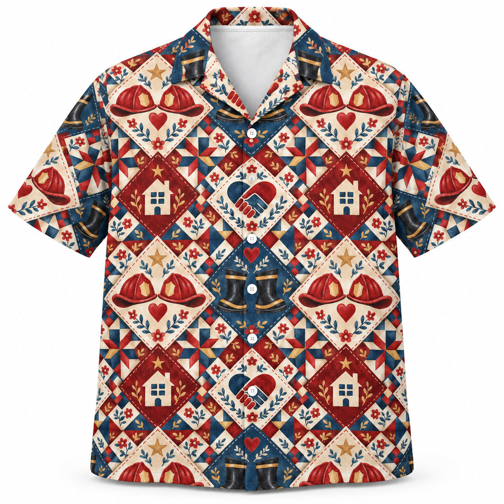 Hearts of the House Hawaiian Shirt