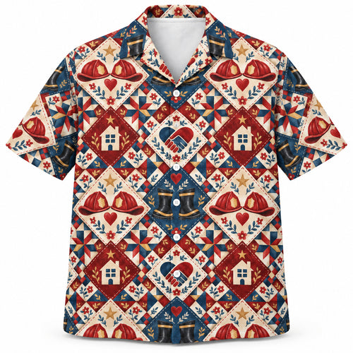 Hearts of the House Hawaiian Shirt