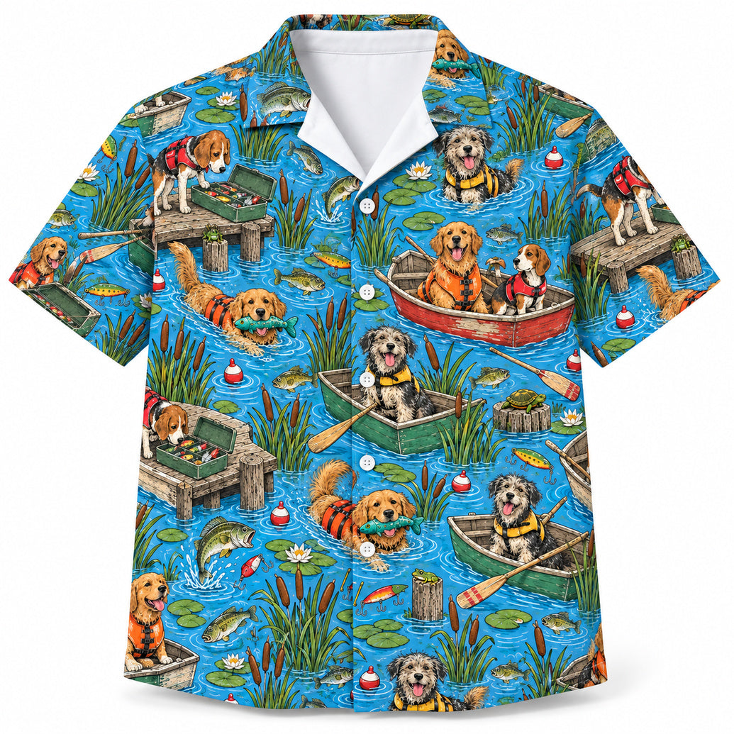 Dock Dog Tackle Tale Hawaïshirt