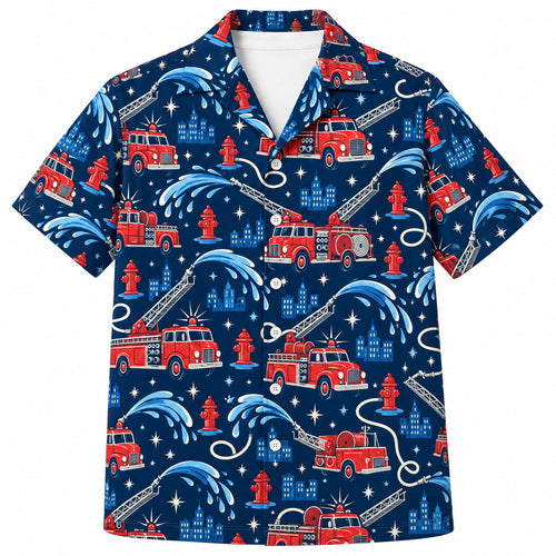 Red Rig Parade Hawaiian Shirt