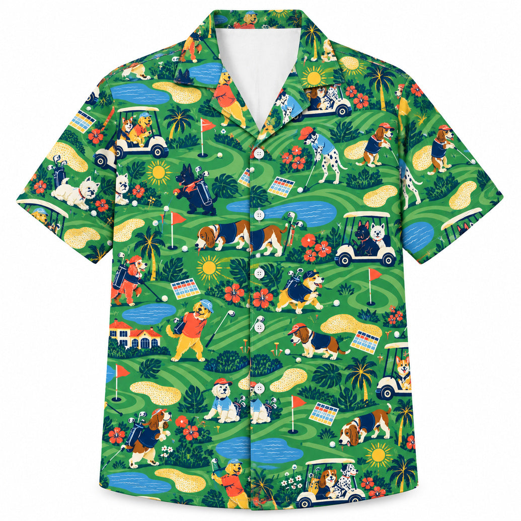 Paws on the Fairway Hawaïshirt