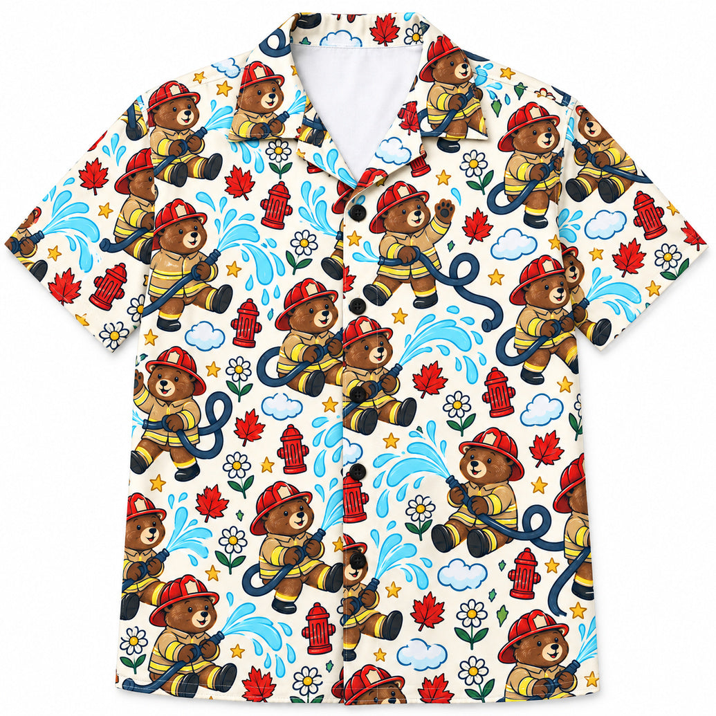 Bear Brigade Splash Hawaiian Shirt