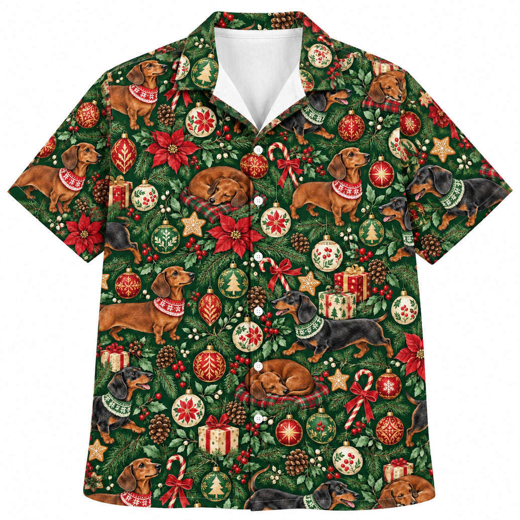 Teckel Ornamentenwerkplaats Hawaïshirt