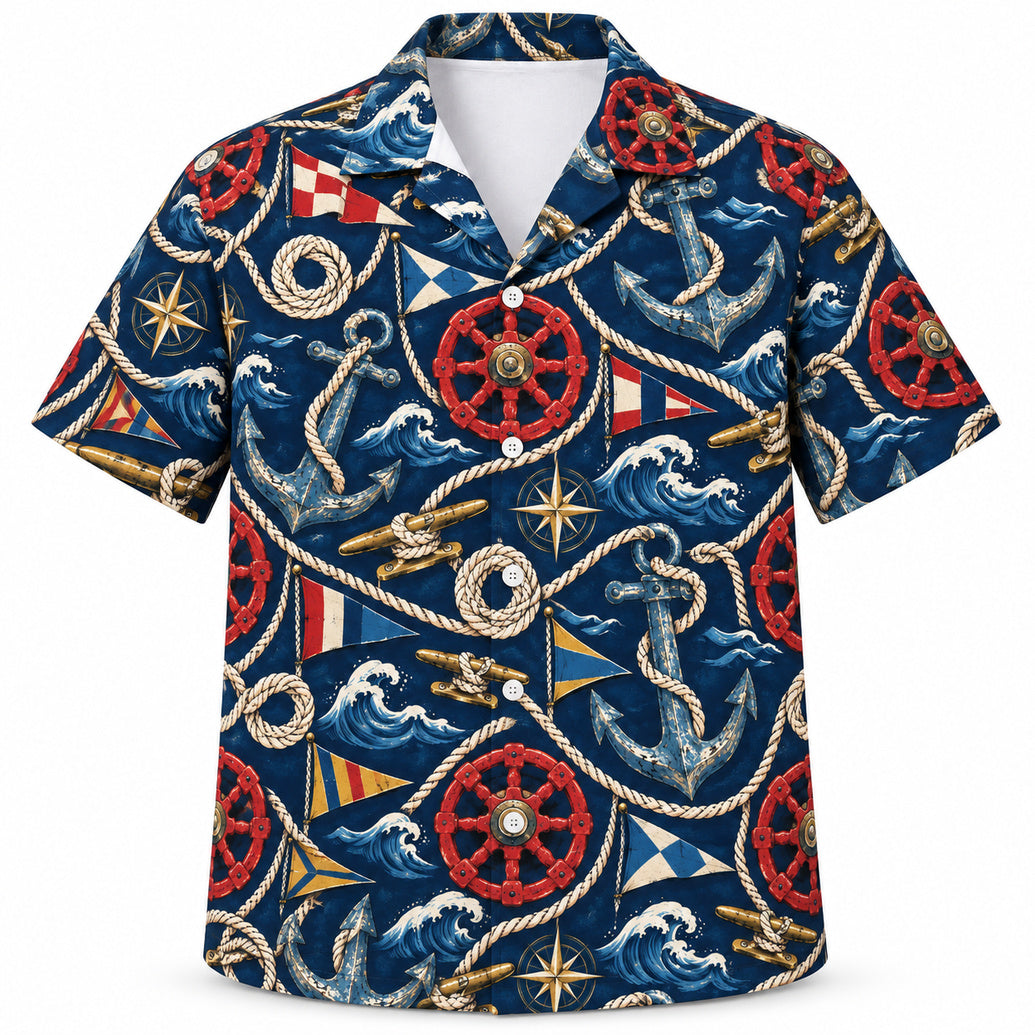 Harbor Valve Regatta Hawaiian Shirt