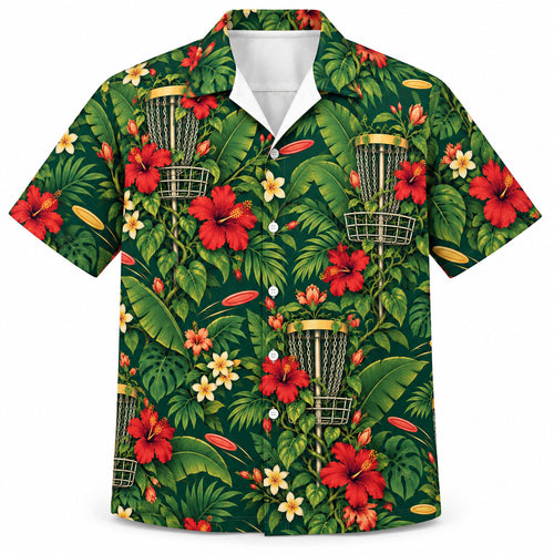 Hibiscus Basket Garden Hawaiian Shirt