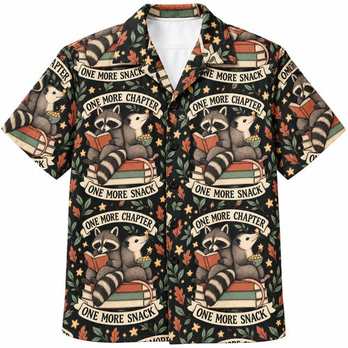 One More Chapter, One More Snack Hawaiian Shirt