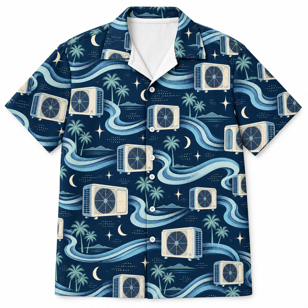 Cool Coil Nightshift Hawaiian Shirt