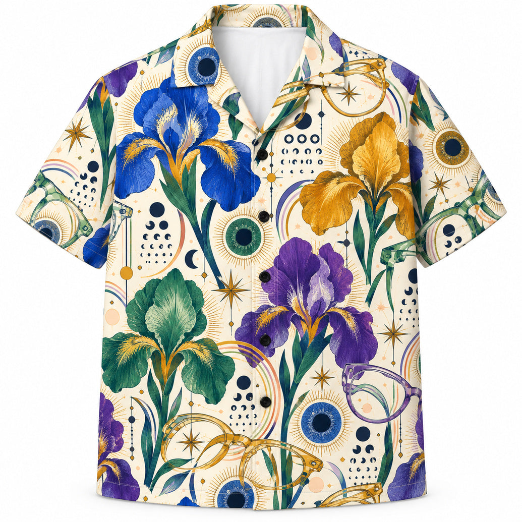 Sunbeam Iris Optic Atlas Hawaiian Shirt