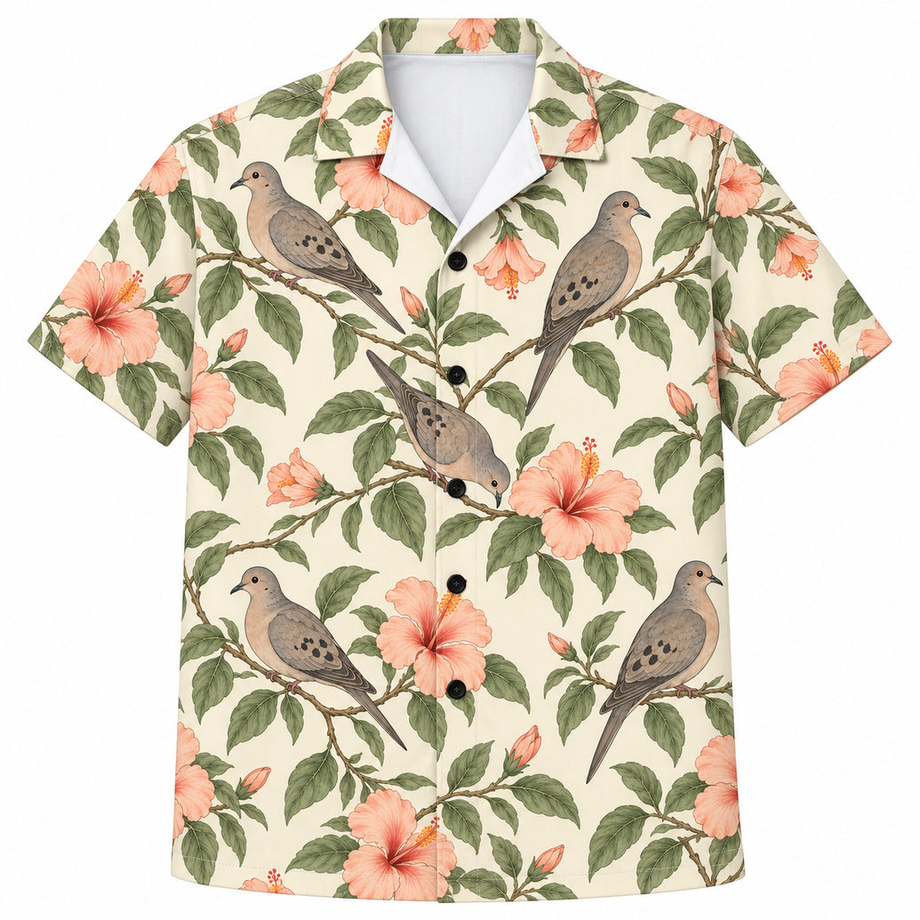 Dawn Dove Canopy Hawaiian Shirt
