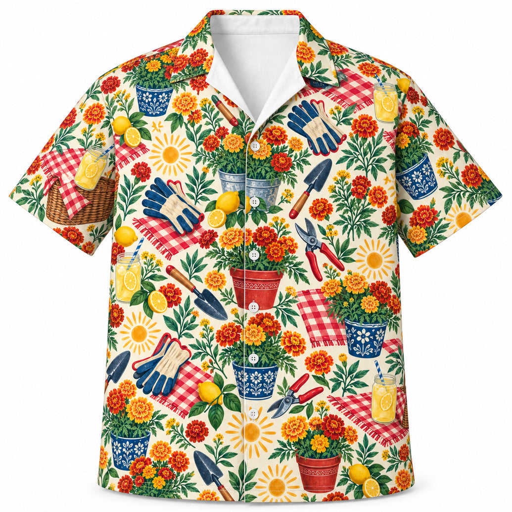 Labor Day Tool Shed Garden Hawaiian Shirt