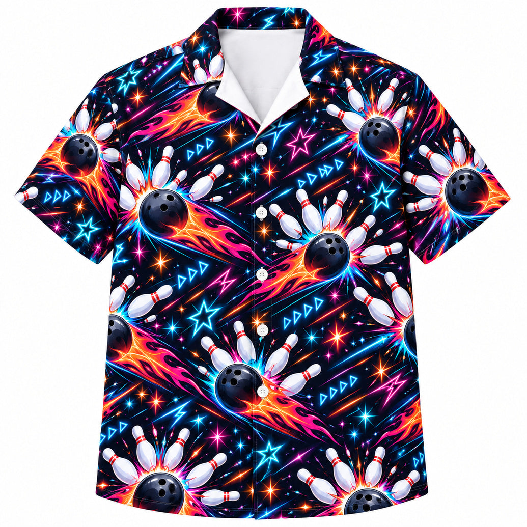 Neon Strike Firetrail Hawaiian Shirt