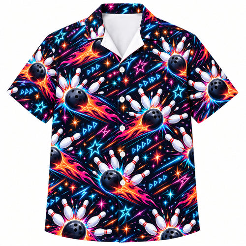 Neon Strike Firetrail Hawaiian Shirt