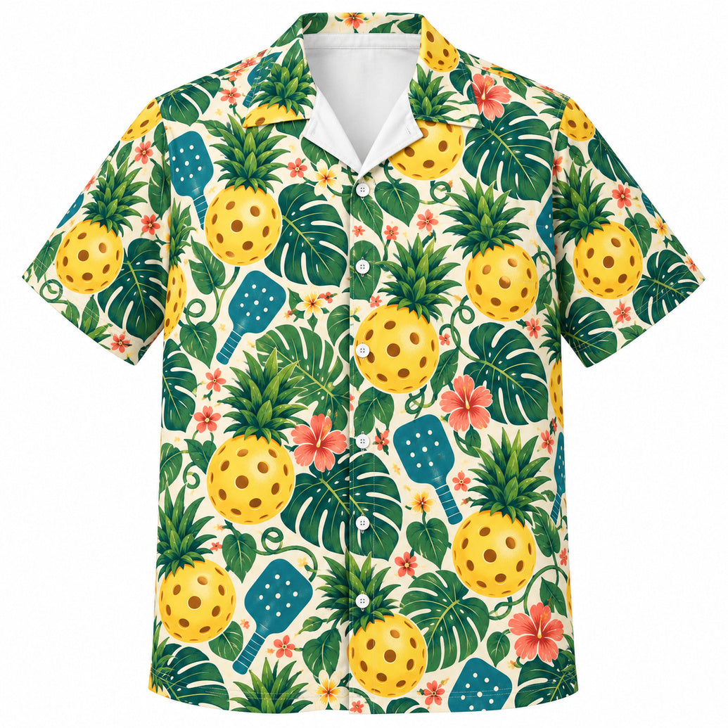 Pineapple Pop Serve Hawaiian Shirt