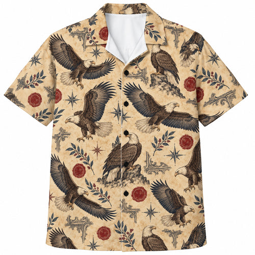 Archivist Eagle Ledger Hawaiian Shirt