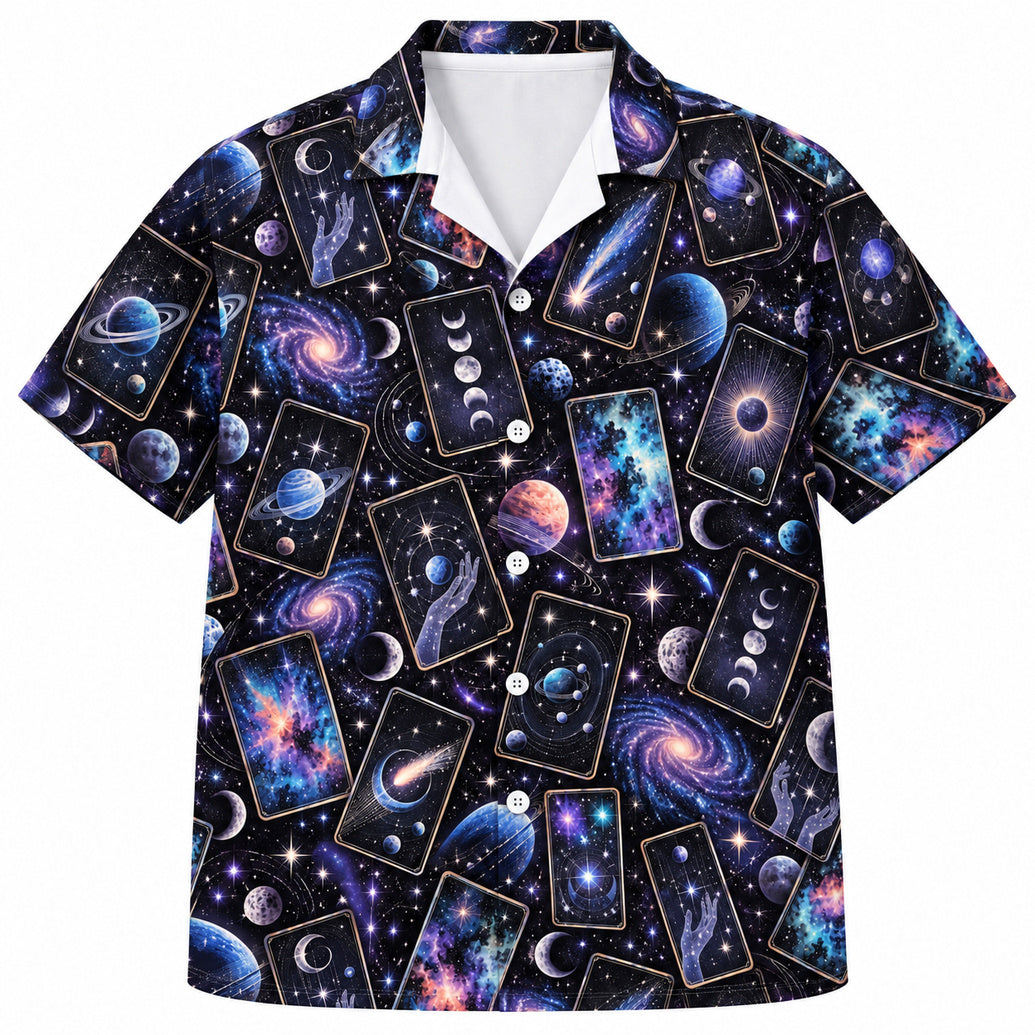 Orbiting Oracle Deck Hawaiian Shirt
