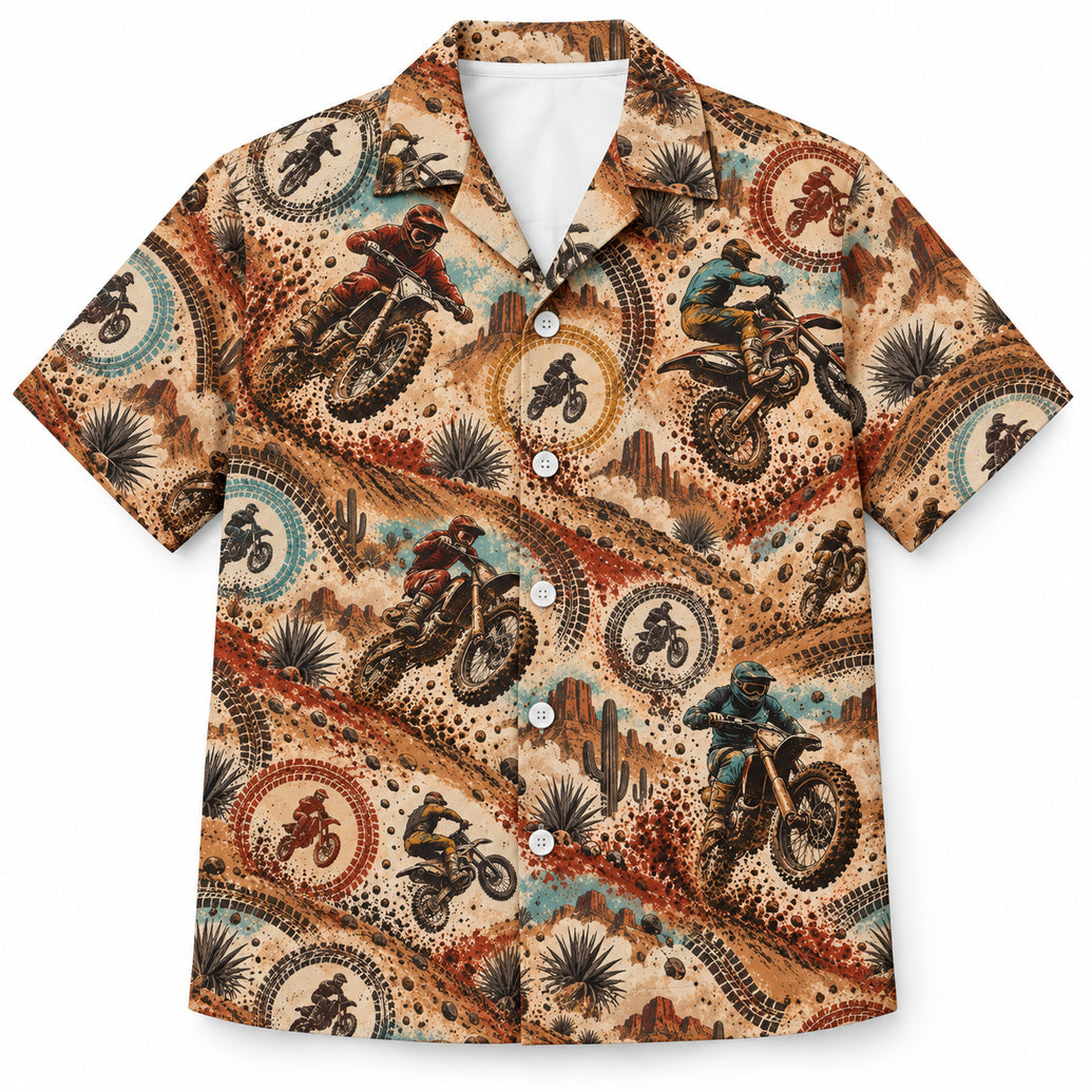 Roost & Rubber Trails Hawaiian Shirt