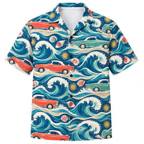 Pacific Chrome Breakers Hawaiian Shirt