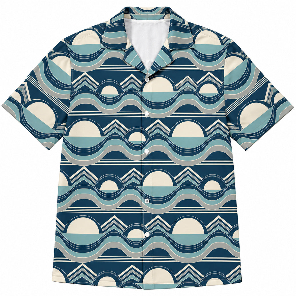 Modular Swell Horizon Hawaiian Shirt