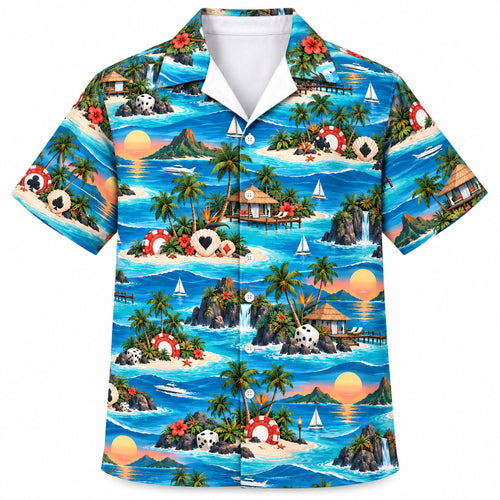 Island Ante Sunspots Hawaiian Shirt