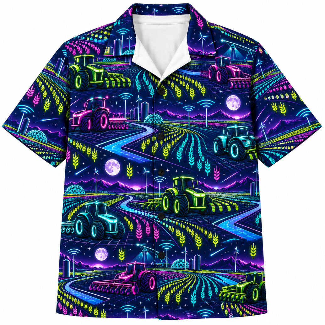Neon Acre Afterglow Hawaiian Shirt