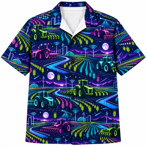 Neon Acre Afterglow Hawaiian Shirt