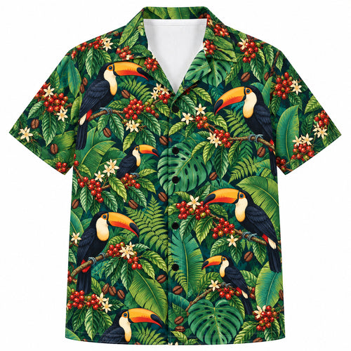 Canopy Bean Toucans Hawaiian Shirt