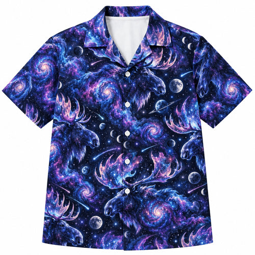 Nebula Moose Drift Hawaiian Shirt