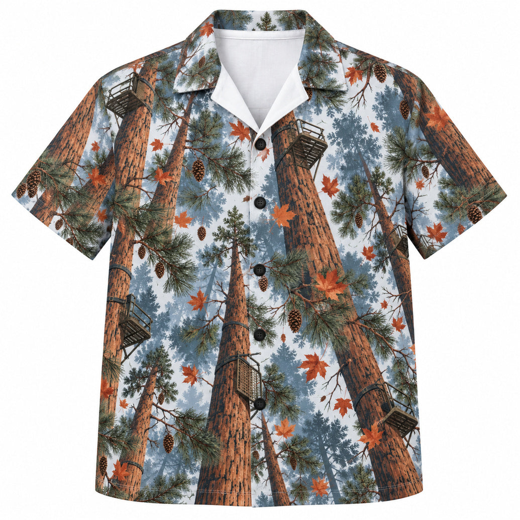 Pine Canopy Standscape Hawaiian Shirt