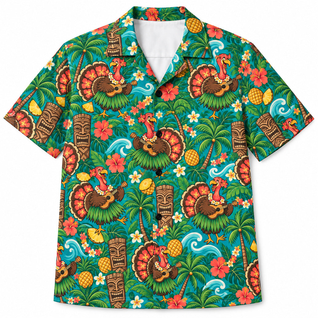 Gobble Bay Luau Hawaiian Shirt