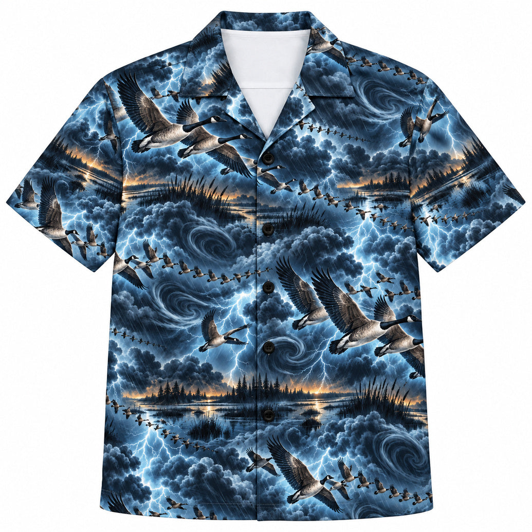 Stormfront Goose Voltage Hawaiian Shirt