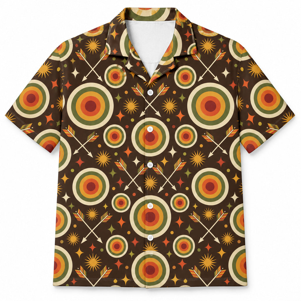 Sunset Rings Archery Club Hawaiian Shirt