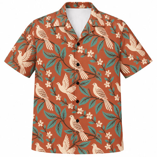 Terracotta Dove Grove Hawaiihemd