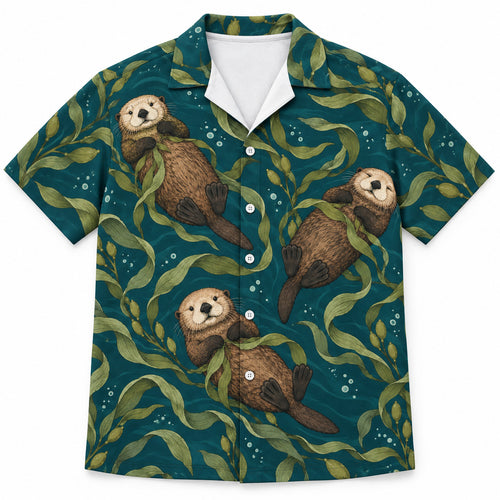 Otter Kelp Constellations Hawaïshirt