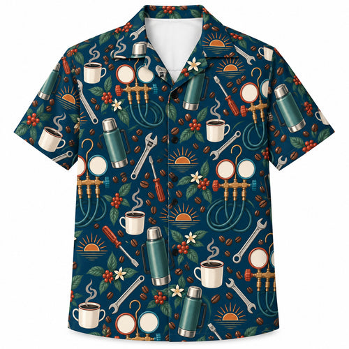 First Call Coffee Gaugehouse Hawaïshirt