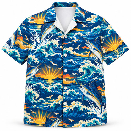 Marlin Sunburst Breakers Hawaiihemd