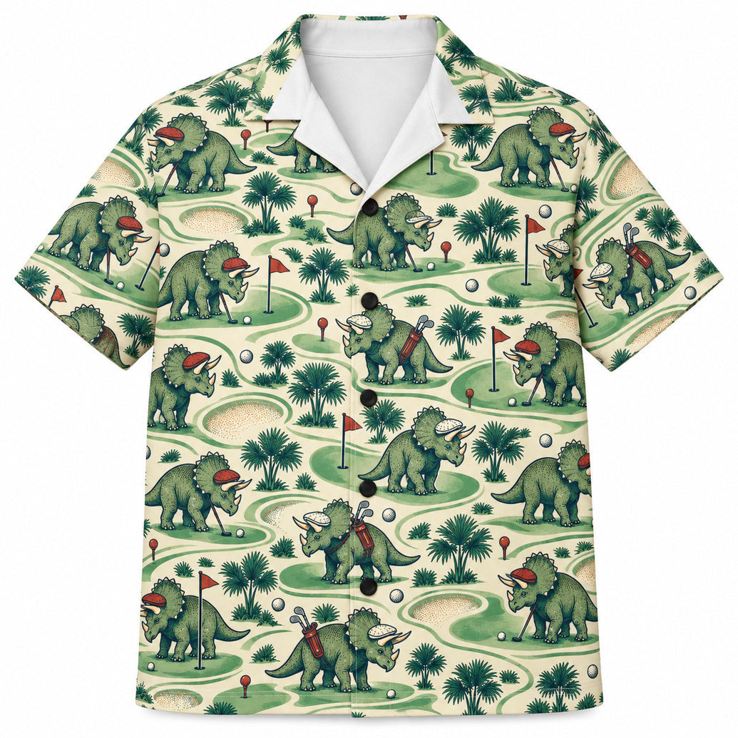 Cretaceous Fairway Club Hawaiihemd