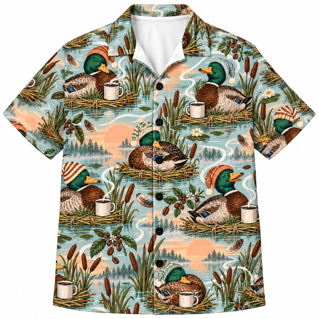 Blindside Brew Mallards Hawaiihemd