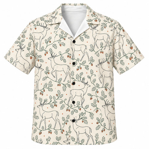 One-Stroke Whitetail Grove Hawaiihemd